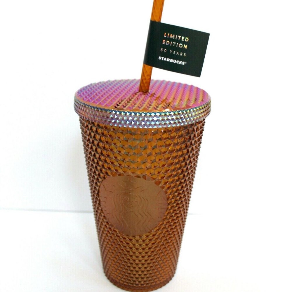 Starbucks 50th Anniversary Honeycomb Studded Cup